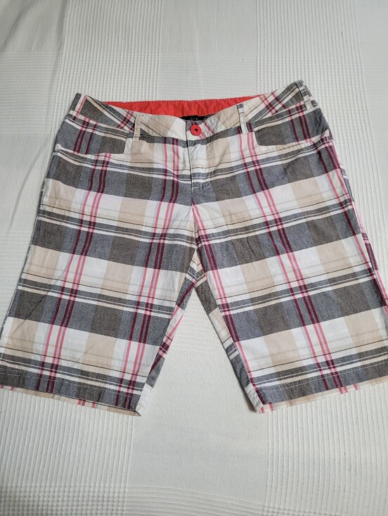 Oakley Other - Vintage Oakley Mad Scientist Skull Plaid Shorts Men - Size 30